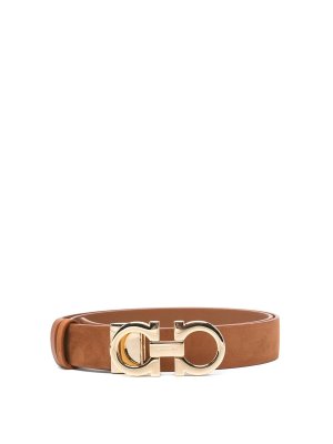 SALVATORE FERRAGAMO: cinture - Cintura in pelle
