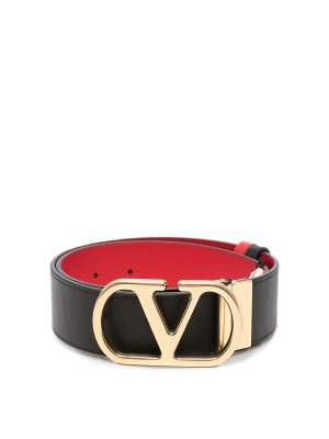 VALENTINO GARAVANI: Cinturones - Cinturón - Negro