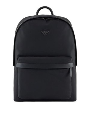EMPORIO ARMANI: backpacks - Logo Backpack