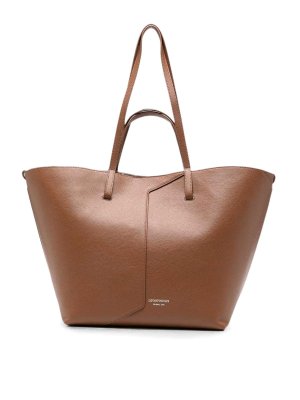 EMPORIO ARMANI: Sacs à main - Sac Cabas - Marron