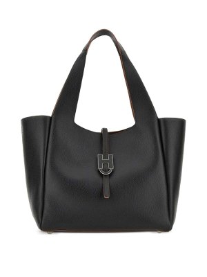 HOGAN: totes bags - Trenc Leather Tote Bag