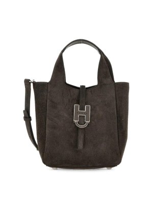 HOGAN: shopper - Mini borsa tote in pelle Trend