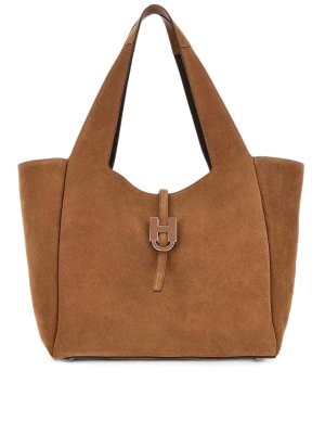 HOGAN: Handtaschen - Shopper - Hellbraun