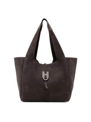 HOGAN: shopper - Borsa tote in pelle di tendenza