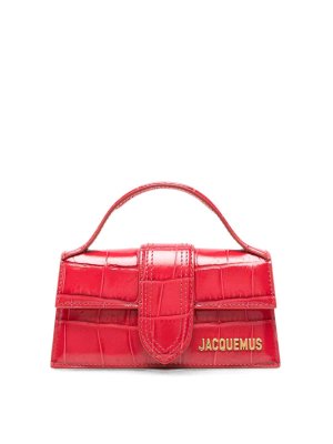 JACQUEMUS: totes bags - Le Bambino Leather Handbag