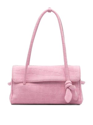 JACQUEMUS: shopper - Borsa a mano lunga in pelle Le Turismo
