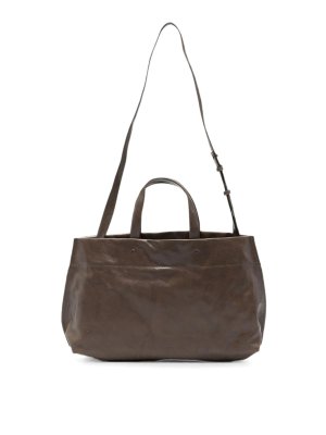 LIHANN GEORGE: shopper - Borsa tote in pelle Elli