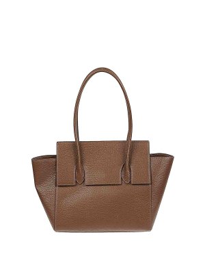 ROUNN : shopper - Borsa tote in pelle Felice con patta