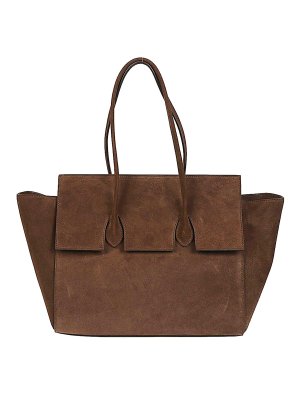 ROUNN : totes bags - Felice Flap Leather Tote Bag