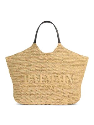 Balmain: トートバッグ - トートバッグ - ベージュ