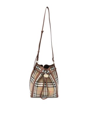 BURBERRY: バケットバッグ - バケットバッグ - ベージュ