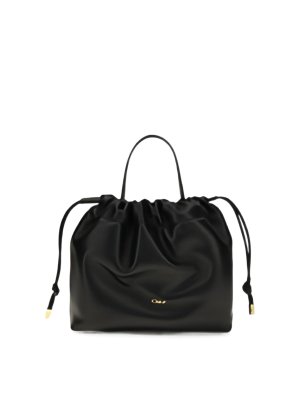 CHLOE': pochette - Pochette in pelle con icone