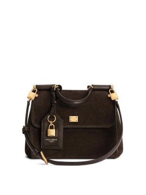 DOLCE & GABBANA: totes bags - My Sicily Small Leather Handbag