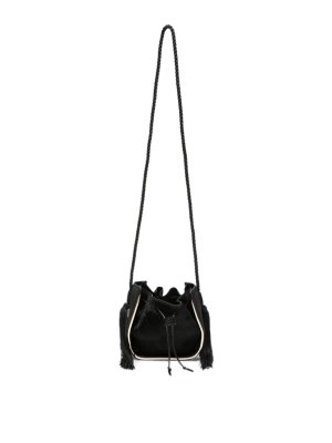 FORTE FORTE: Bucket bags - My Pepita Leather Bucket Bag