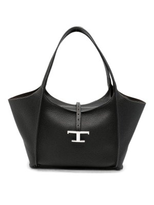 TOD'S: Handtaschen - Shopper - Schwarz