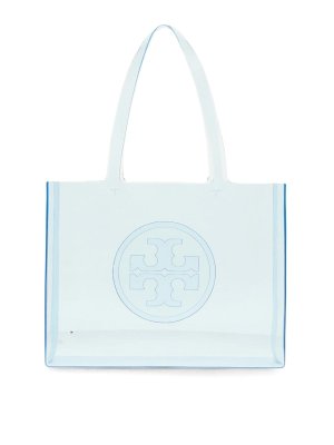 TORY BURCH: Sacs à main - Sac Cabas - Bleu Clair