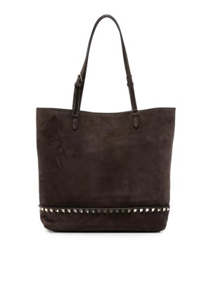 VALENTINO GARAVANI: Handtaschen - Shopper - Braun