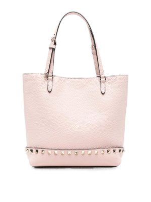VALENTINO GARAVANI: トートバッグ - トートバッグ - ピンク