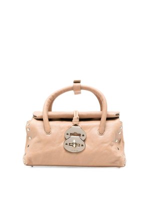 ZANELLATO: totes bags - Dotta Officina Baby Leather Handbag
