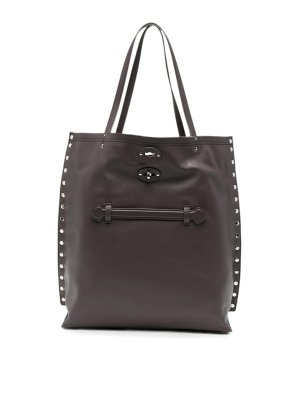 ZANELLATO: トートバッグ - トートバッグ - ブラウン