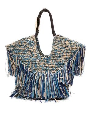 ZIMMERMANN: トートバッグ - トートバッグ - ダークブルー