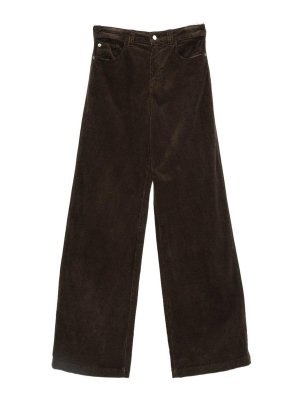 EMPORIO ARMANI: Jeans Rectos - Vaqueros Rectos - Marrón
