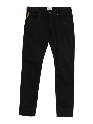 EMPORIO ARMANI: straight leg jeans - Denim Cotton Jeans