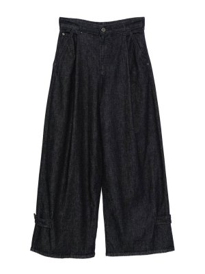 EMPORIO ARMANI: jeans dritti, a sigaretta - Jeans in denim di cotone
