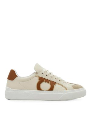 SALVATORE FERRAGAMO: Sneaker - Sneaker - Hellbeige