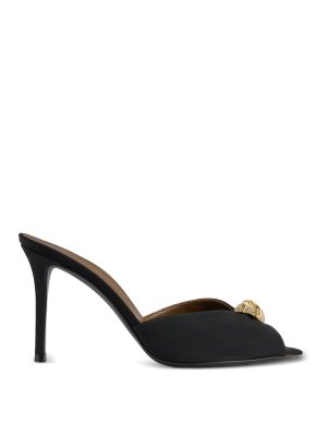 GIUSEPPE ZANOTTI: sabot - Mules in pelle Intriigo