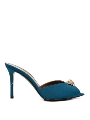 GIUSEPPE ZANOTTI: sabot - Mules in pelle Intriigo
