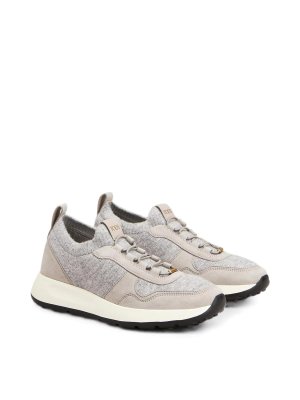 TOD'S: trainers - Red Dot Sotcks Sneakers