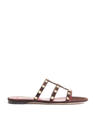VALENTINO GARAVANI: Sandales - Sandales - Marron