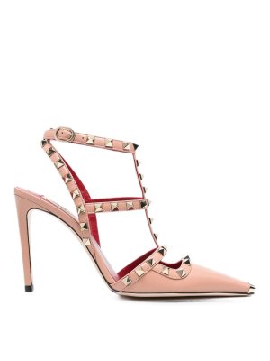 VALENTINO GARAVANI: scarpe décolleté - Décolleté in pelle Rockstud