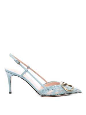 VALENTINO GARAVANI: Pumps - Pumps - Hellblau