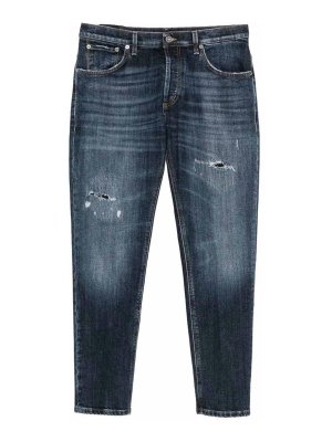 DONDUP: jeans dritti, a sigaretta - Jeans