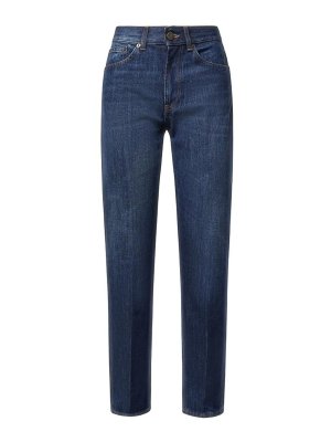 DONDUP: jeans dritti, a sigaretta - Jeans slim blu Dafne