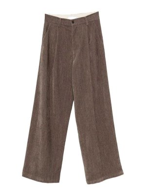 ELEH: Pantaloni sartoriali - Pantaloni sartoriali marroni