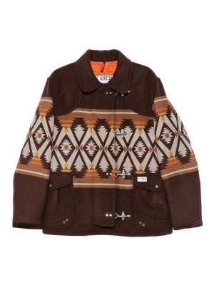 FAY: giacche casual - Giacca marrone Mami con tasche