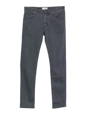 JACOB COHEN: straight leg jeans - Ash Girgio Jeans For Men