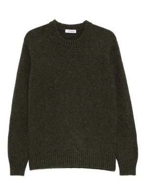 Kangra Cashmere: クルーネック - クルーネック - ブラウン