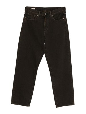 LEVI'S: jeans dritti, a sigaretta - Jeans lunghi neri con tasche