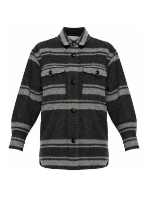 Isabel Marant Etoile: Chemises - Chemise - Gris