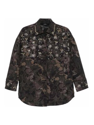 Pinko: Abrigos semilargos - Abrigo Midi - Verde