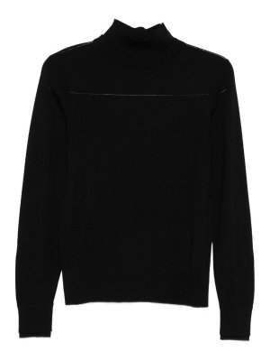 SEVENTY: クルーネック - クルーネック - 黒