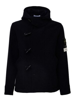 STONE ISLAND: Manteaux rembourrés - Manteau Rembourré - Bleu Foncé