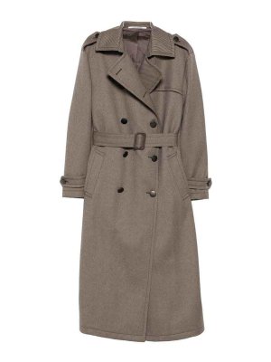 TAGLIATORE: Trenchcoats - Trenchcoat - Braun