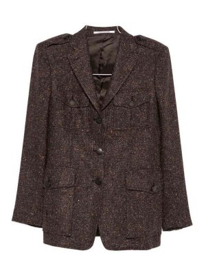 TAGLIATORE: Chaquetas casual - Chaqueta Casual - Marrón