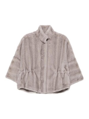 VALENTINI 1972: Pelz und Shearling - Pelz - Grau