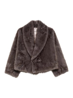 VALENTINI 1972: Pelz und Shearling - Pelz - Grau